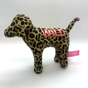 Victoria's Secret PINK PLUSH TOY DOG Cheetah Print